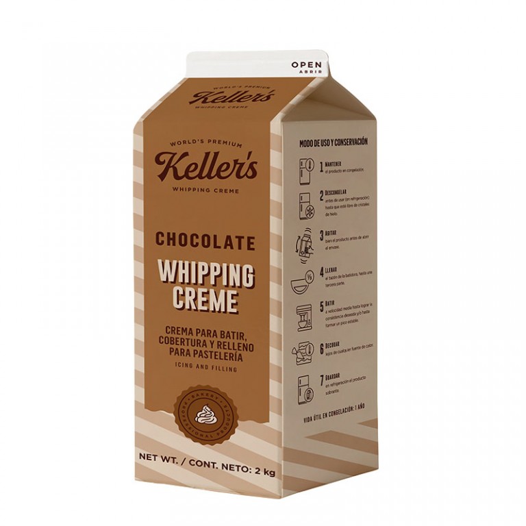 Crema Keller´s CHOCCOLATE 2 LT