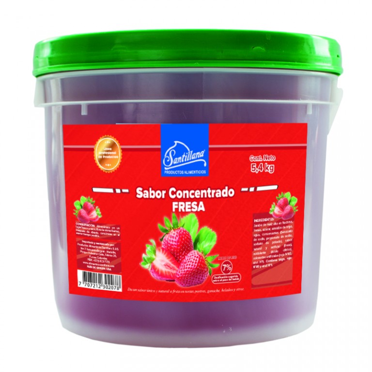 Sabor Concentrado Fresa 5,4 kg