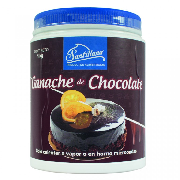 Ganache Ya Listo Negro 1 kg