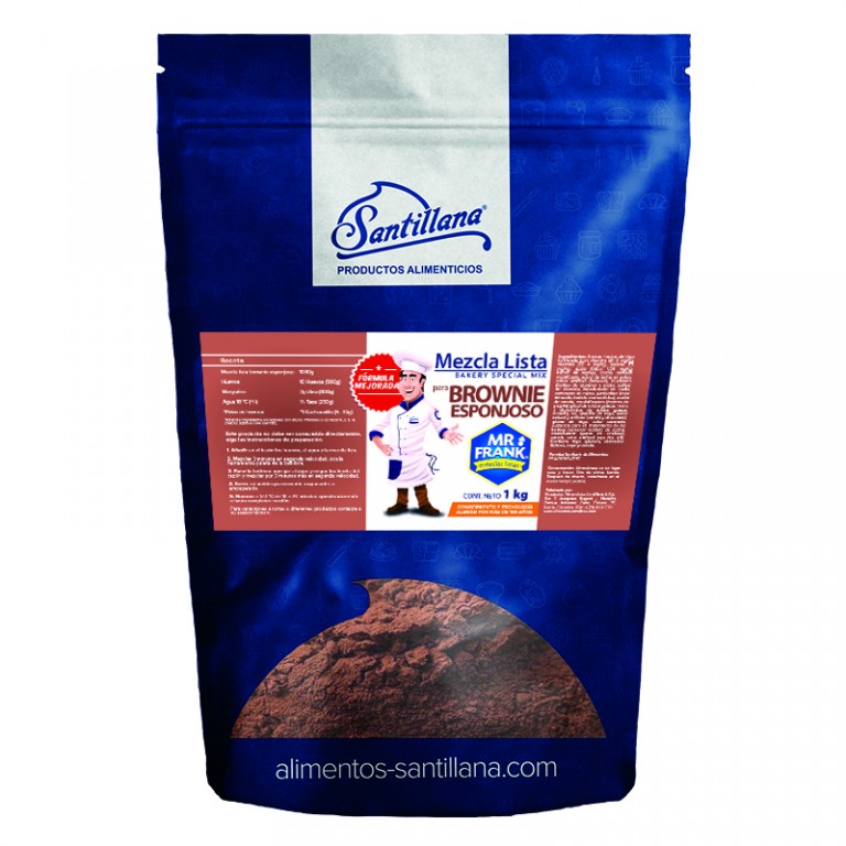 Premezcla Mr. Frank Brownie Esponjoso 1kg