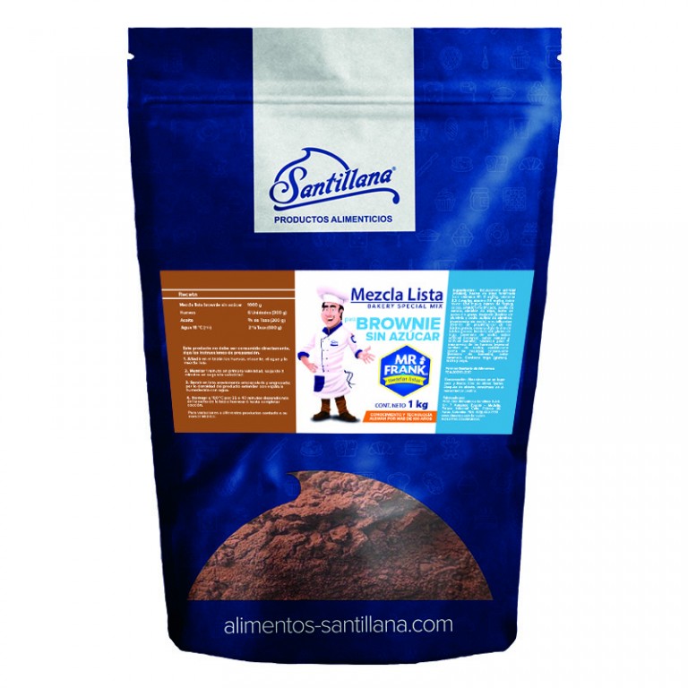 Brownie Sin Azúcar 1 kg