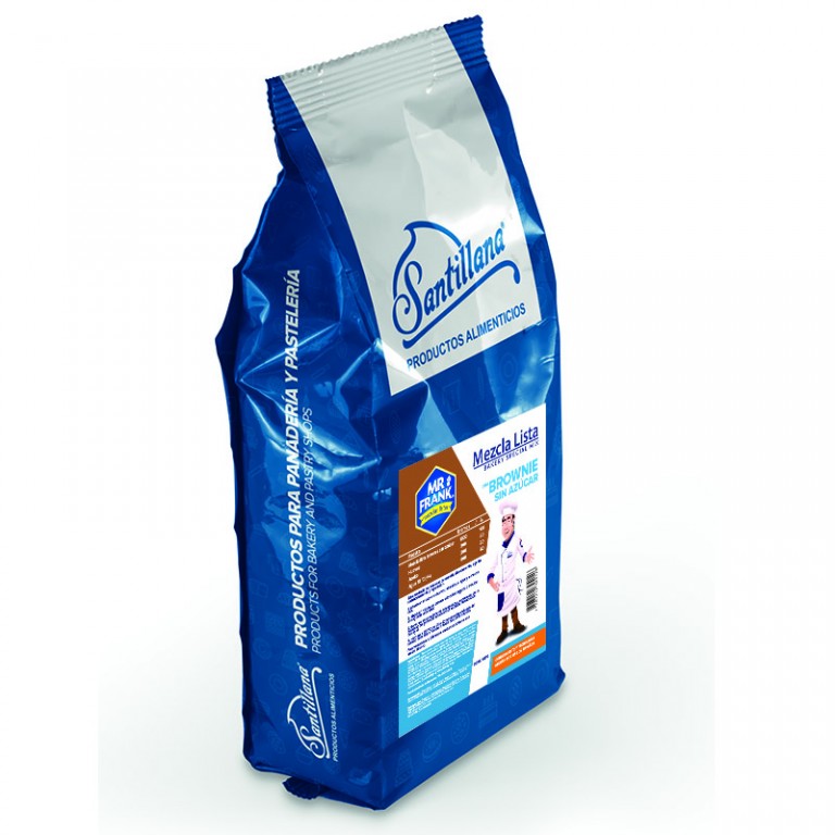 Premezcla Mr. Frank Brownie Sin Azúcar 2 kg