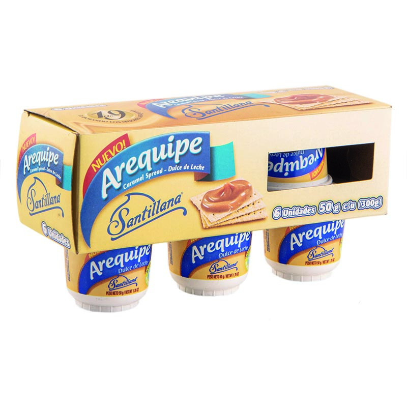 Arequipe Solapa 6 Unidades x 50g