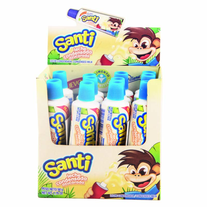 Leche Condensada Display 12 Unidades Tubito 50g