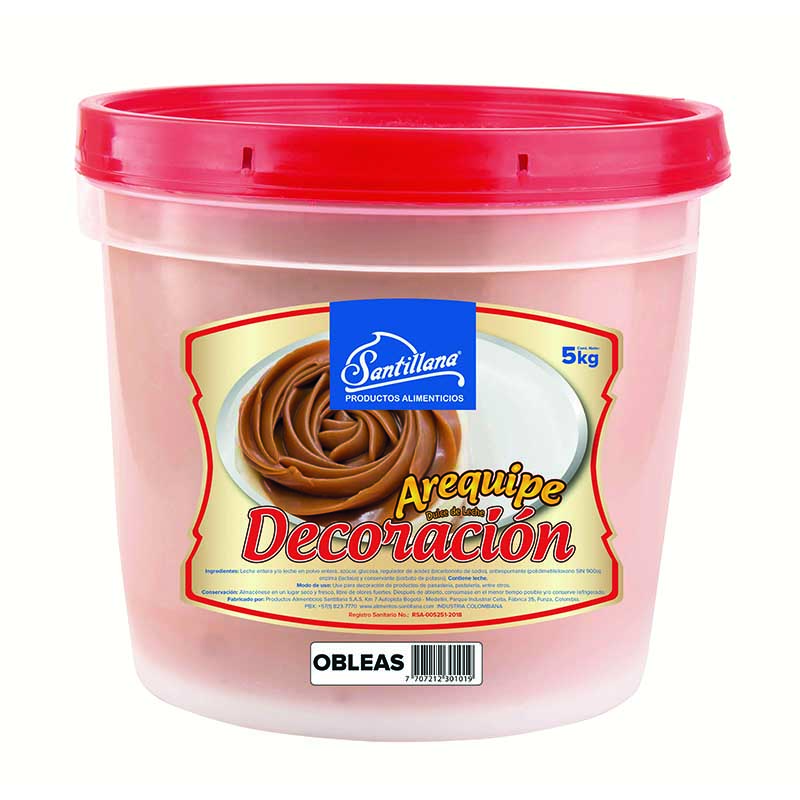 Arequipe Santillana Obleas 5kg