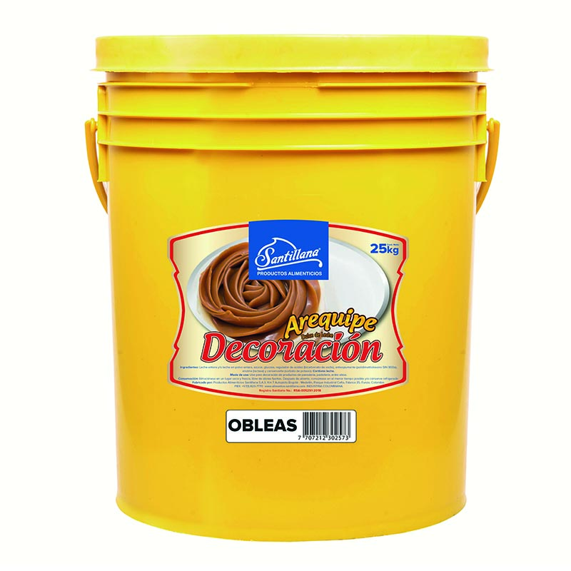 Arequipe Santillana Obleas 25kg