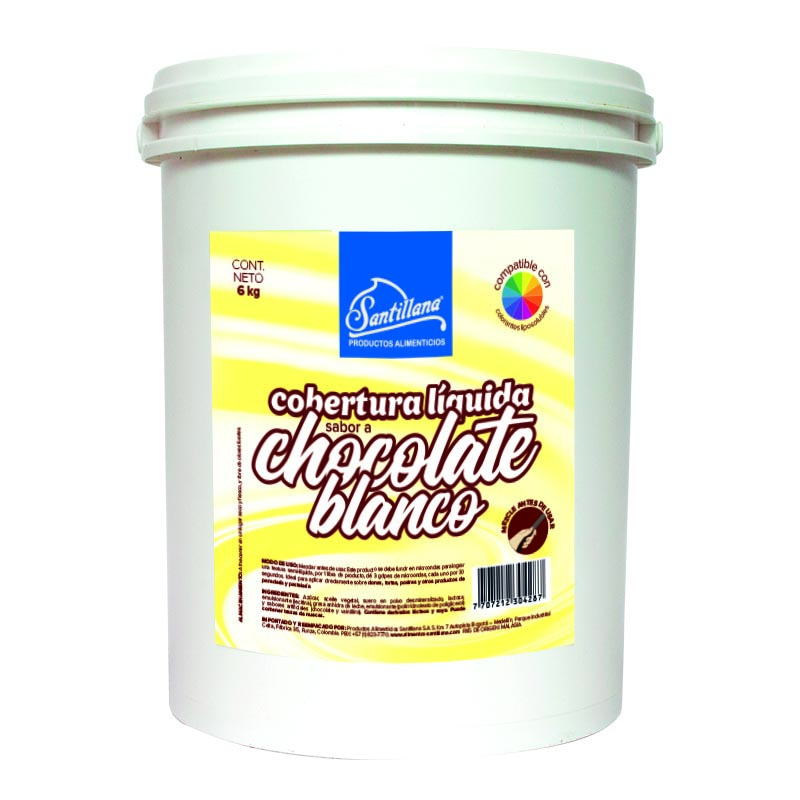 Cobertura Liquida Blanco 1,2kg