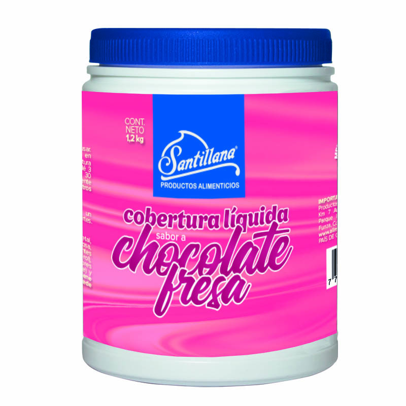 Cobertura Liquida Fresa 1,2g