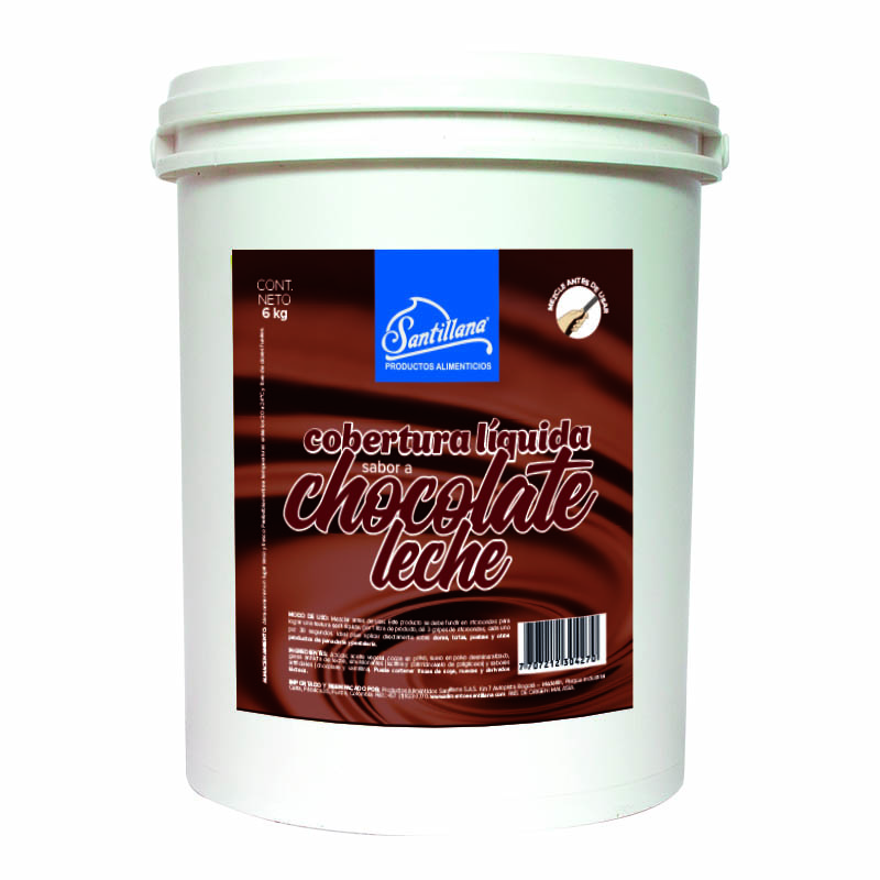 Cobertura Liquida Leche 1,2kg