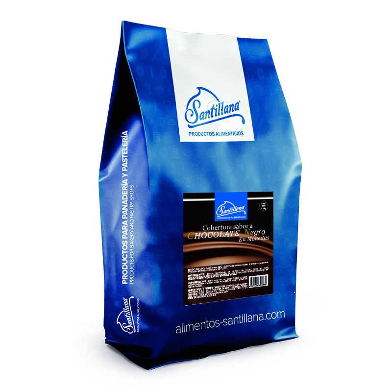 Cobertura Monedas Negro 2,5kg