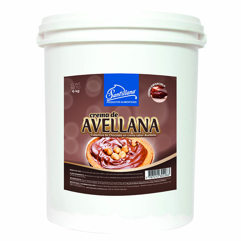 Crema de Avellana 6kg