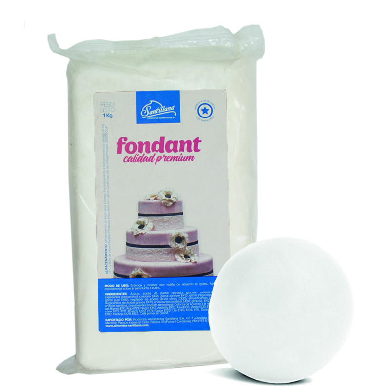 Fondant Blanco 1kg