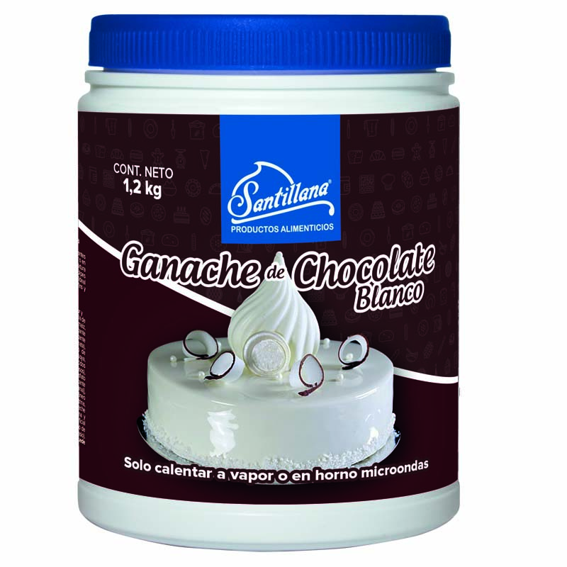 Ganache Ya Listo Blanco 1,2 kg