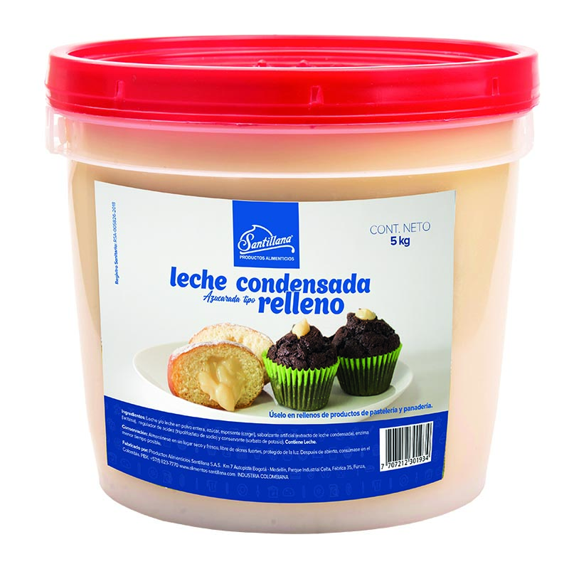 Leche de Relleno Tarro 5 kg