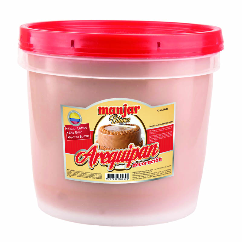 Manjar Arequipan Decoracion Balde 5 kg