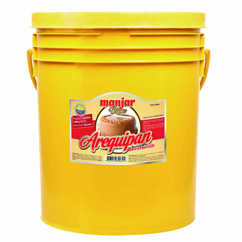 Manjar Arequipan Decoracion Caneca 25 kg