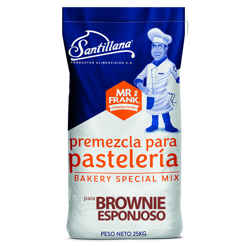 Premezcla Mr. Frank Brownie Esponjoso 25kg