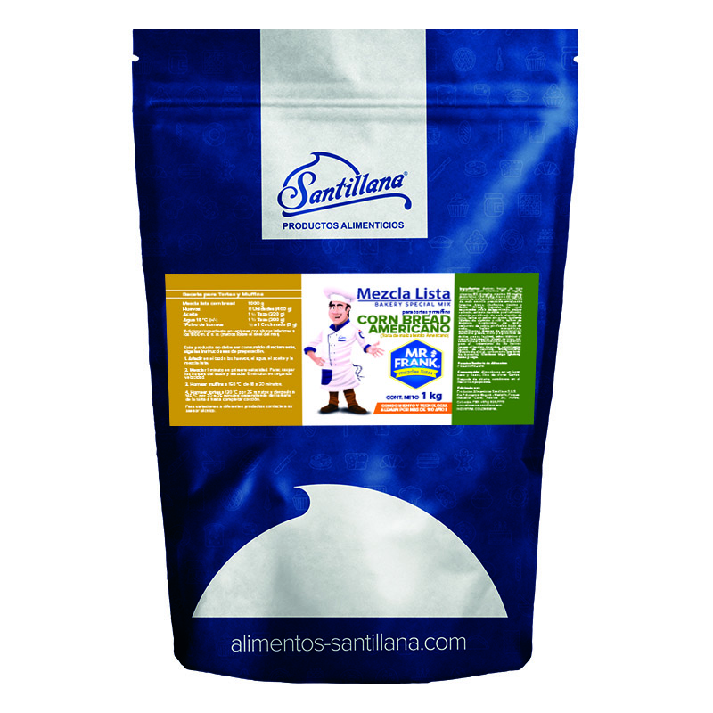 Premezcla Mr. Frank Corn Bread 1kg