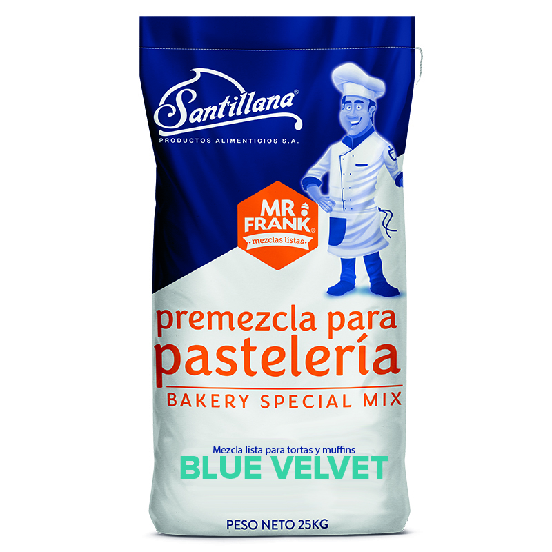 Premezcla Mr. Frank Blue Velvet 25kg