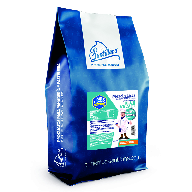 Premezcla Mr. Frank Blue Velvet 5kg