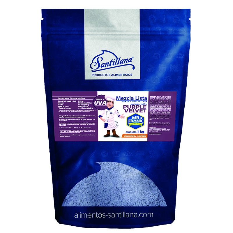 Premezcla Mr. Frank Purple Velvet 1kg