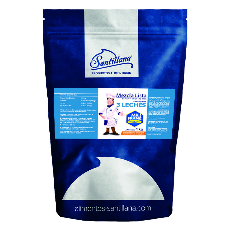 Premezcla Mr. Frank Tres Leches 1kg