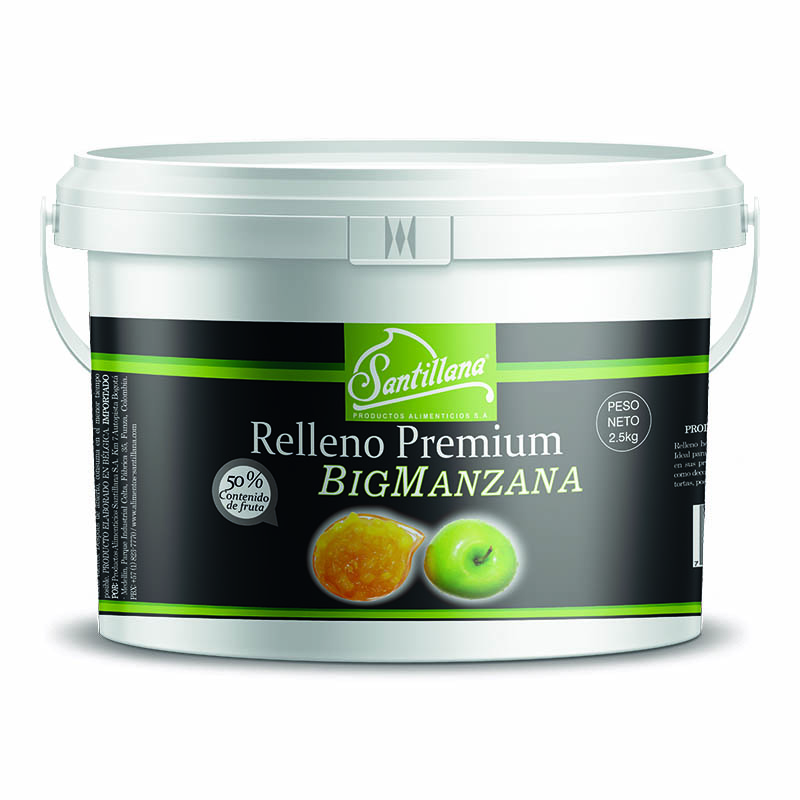 Relleno Premium Manzana 2,4kg