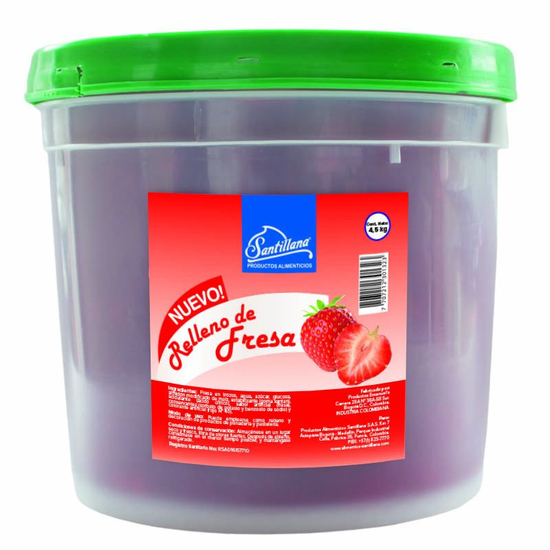 Relleno de Fresa 4,5kg