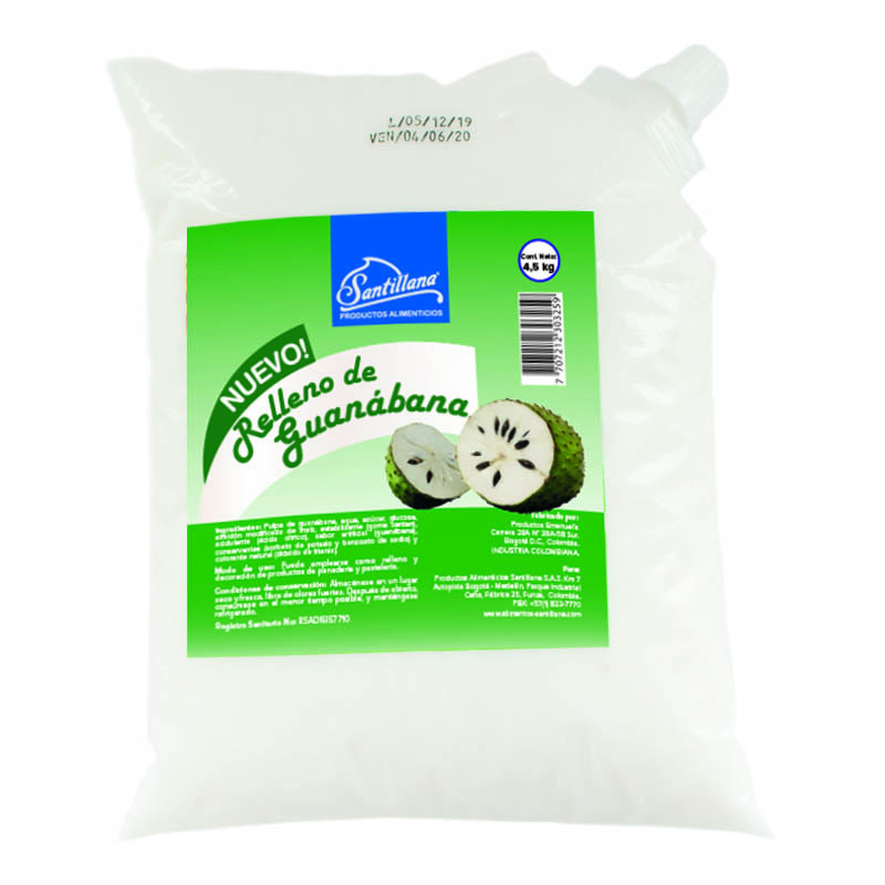 Relleno de Guanabana 1 kg