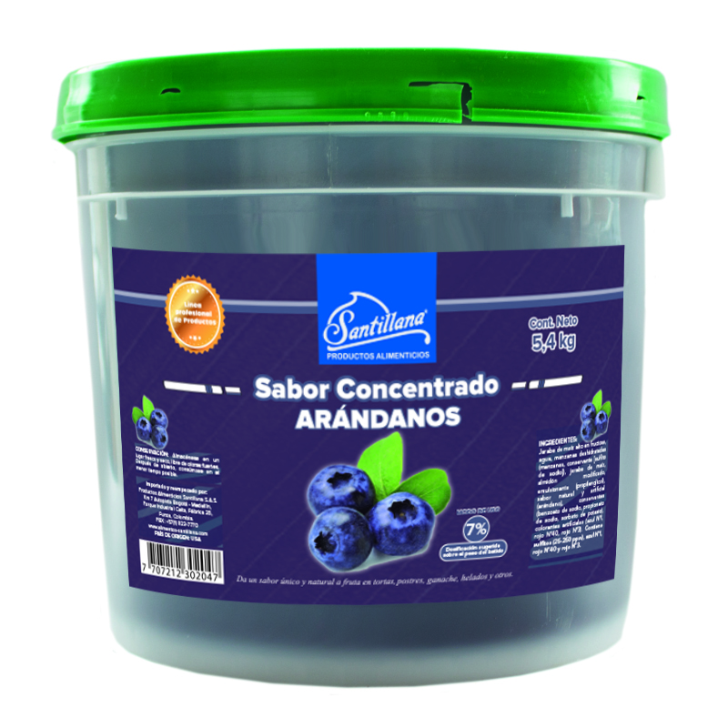 Sabor Concentrado Arándano 5,4 kg