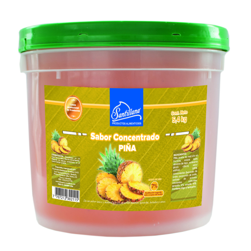 Sabor Concentrado Piña 5,4 kg